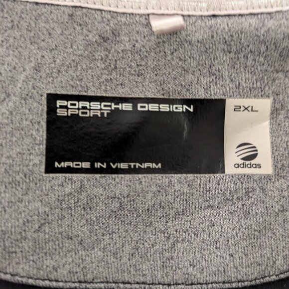 Porsche Design Light Zip up Grey Jacket XXL - Picture 3 of 10